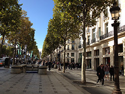 Champs Elysées, Parigi