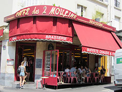 Café Les deux Moulins, Parigi